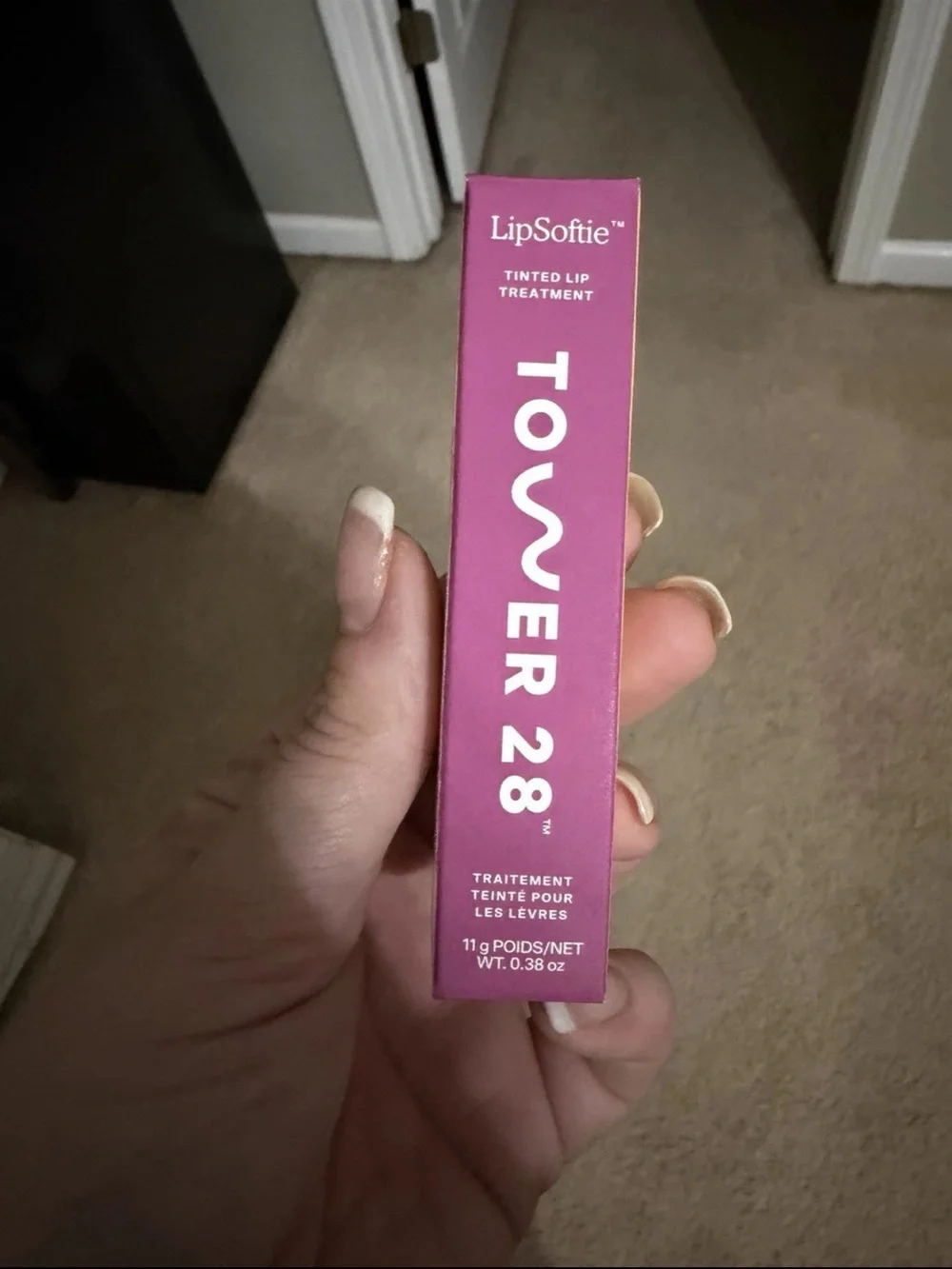 Tower 28 LipSoftie Tinted Lip Treatment — Berry Pink
